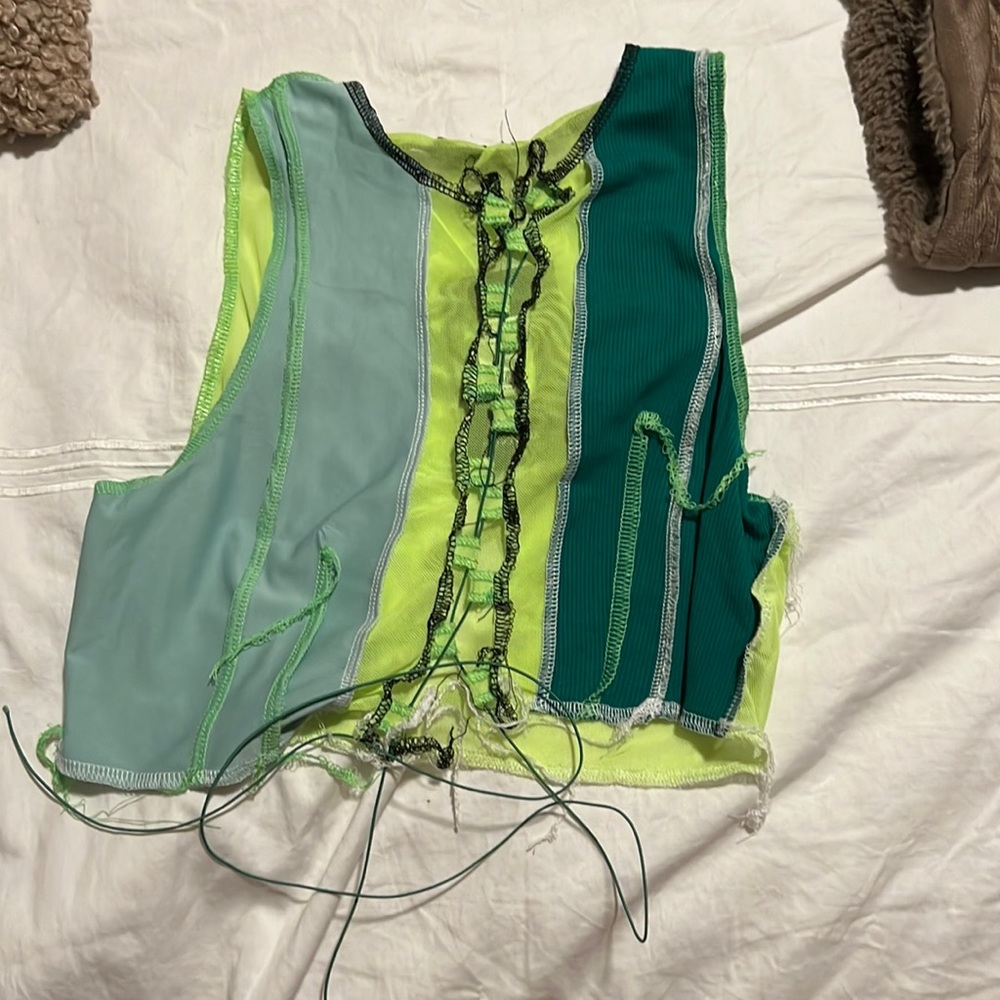 Mesh fashion nova top
